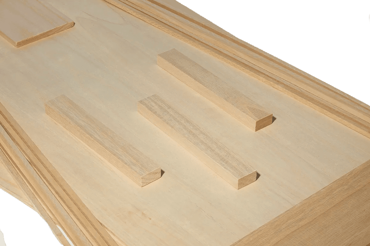 Paulownia slats